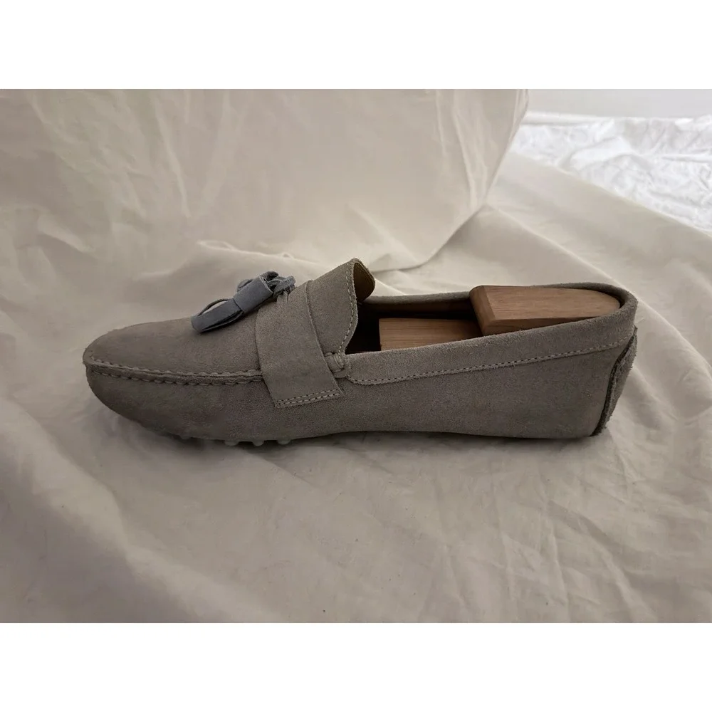 Bobbies Paris Suede Driving Tassel Loafers - Men's EU 41 (US 8)